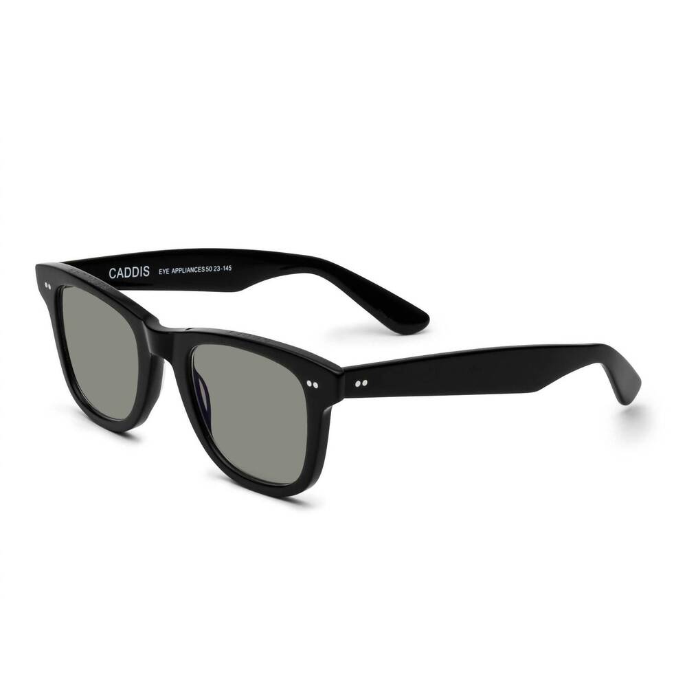 NEW CADDIS unisex porgy backstage progressive square polarized sunglasses in bla